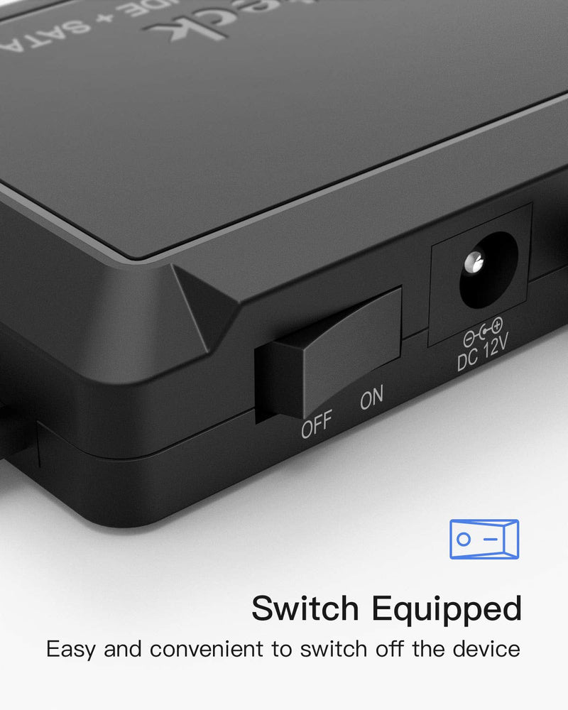 [AUSTRALIA] - Inateck USB 3.0 to IDE/SATA External Hard Drive Reader Applicable to 2.5"/3.5" HDD/SSD, with 12V/2A Power Supply, SA03001 