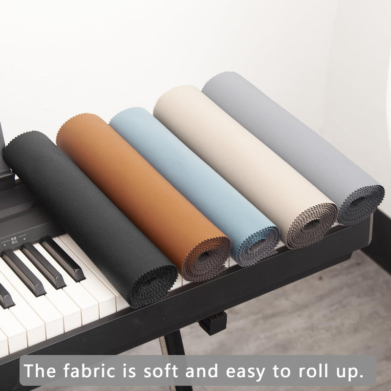 [AUSTRALIA] - Keyboard Piano Cover, Digital Piano Dust Cover, Light Luxury Soft and Premium Surface, Thickening Electronic Organ Covering Keyboard Update Encasement (White) White 