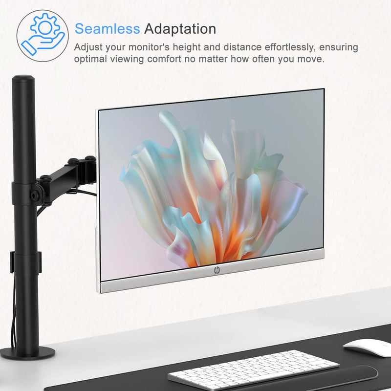 IFCASE Quick Attach VESA Adapter for HP Monitors 27er, 27es, 27ea, 25er, 25es, 24ea, 24es, 23er, 23es, 22er, 22es, 22f, 23f, 24f, 25f, 27f, 27fw (Black) 2 Packs Black (2 Packs)
