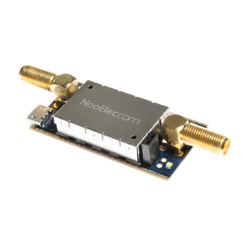 Nooelec SAWbird GOES Barebones - Premium Dual Ultra-Low Noise Amplifier (LNA) & Saw Filter Module for NOAA (GOES/LRIT/HRIT/HRPT) Applications. 1688MHz Center Frequency