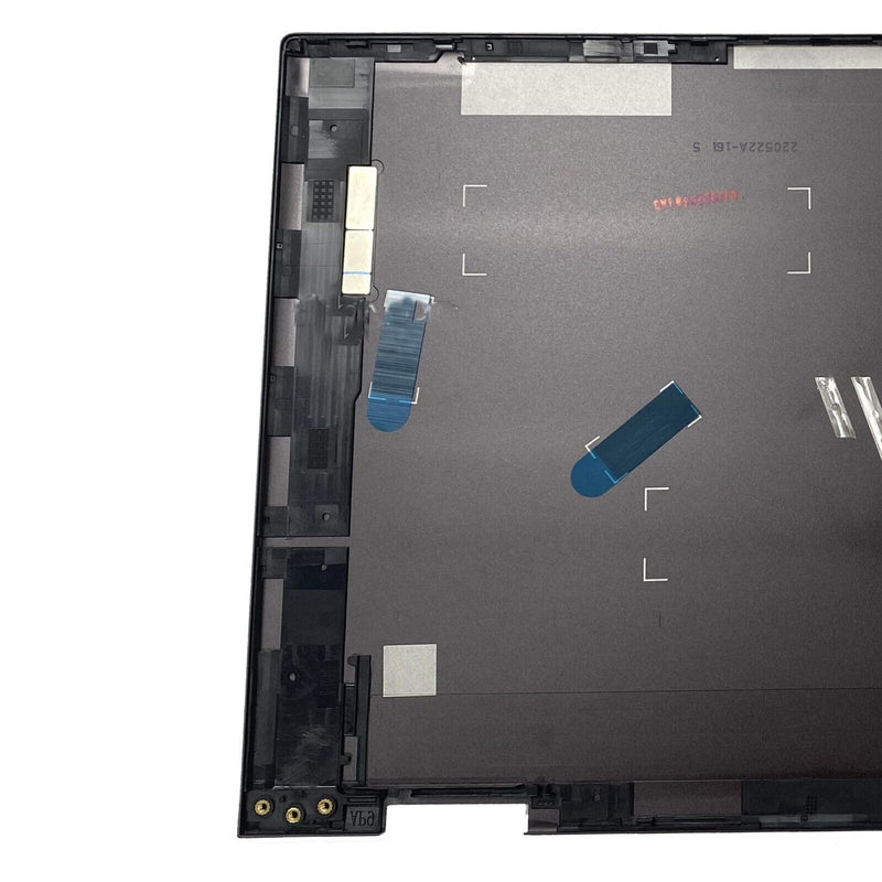 Replacement Laptop LCD Cover Back Rear Top Lid with Hinges for HP Envy 15 EW 15Z-EY 15T-EW 15-EY0023DX 15-EY0013dx 15Z-EY100 15Z-EY000 N09644-001 N09645-001 N09646-001 (Gray) Gray