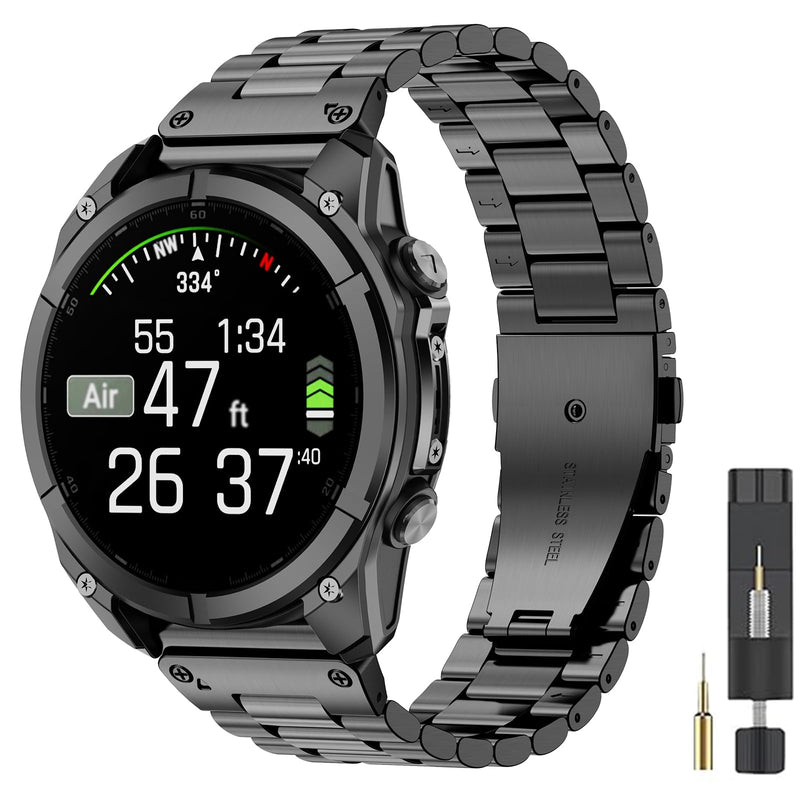 20mm Watch Band Compatible With Garmin Fenix 8 AMOLED 43mm/Fenix 7S pro sapphire solar/Fenix 6S Pro/Fenix 5S Plus/Descent Mk3i 43mm/Mk2s/Approach S70 42mm