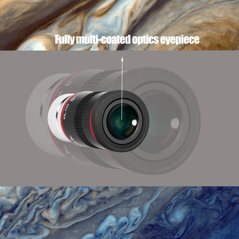 [AUSTRALIA] - SVBONY Telescope Eyepiece, 68 Degree Ultra Wide Angle Eyepiece 6mm, High Definition Fully Coated Telescope Accessories for Planetary Observation 