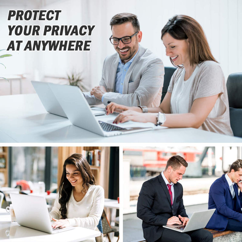 Laptop Privacy Screen 14 Inch,PYS Privacy Screen Protector for 14In Laptop 16:9 Aspect Ratio,Anti Glare/Blue Light/Scratch Compatible with Lenovo/HP Envy/Dell/Acer/Samsung/Asus/Toshiba laptop 14 inch Black