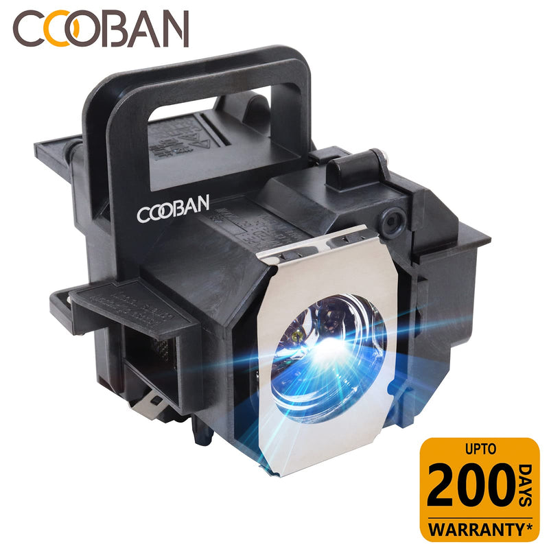 COOBAN ELPLP49 /V13H010L49 Replacement Projector Lamp Bulb with Housing for Epson PowerLite Home Cinema 8350 /PowerLite Home Cinema 8700UB 8500UB, H373A H336A, PowerLite PC 9700UB 9500UB 9350 9100 1 Count (Pack of 1)