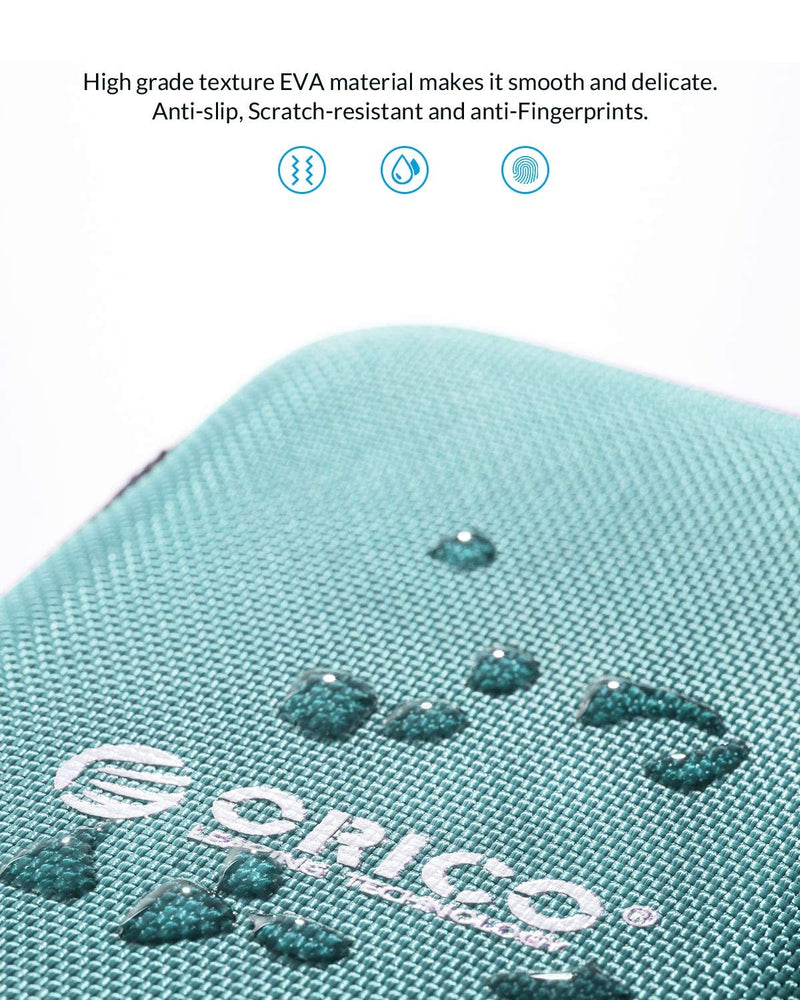 ORICO Tool-Free Clear 2.5 Inch Hard Disk + Waterproof 2.5 inch External Drive Storage Carrying Bag