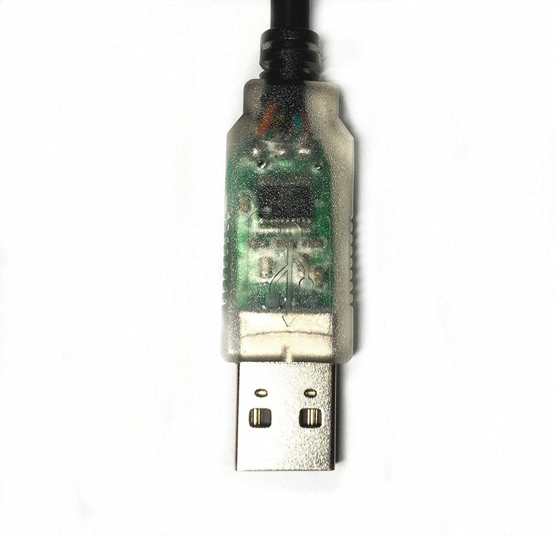USB to RS232 (DB25 Male) CNC Programming Cable, CNC Controls Programming(Fanuc, Yasnac, Sinumerik, etc), 1.5 Meter, EZSync014C