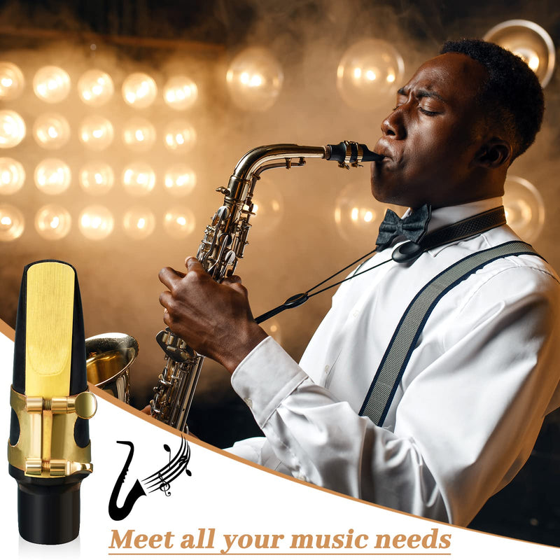 20 Pieces Alto Saxophone Sax Reeds Alto Saxophone Reeds Bamboo Saxophone Reeds with Individual Case for Clarinet Soprano or Alto Sax (1.5 in Strength)