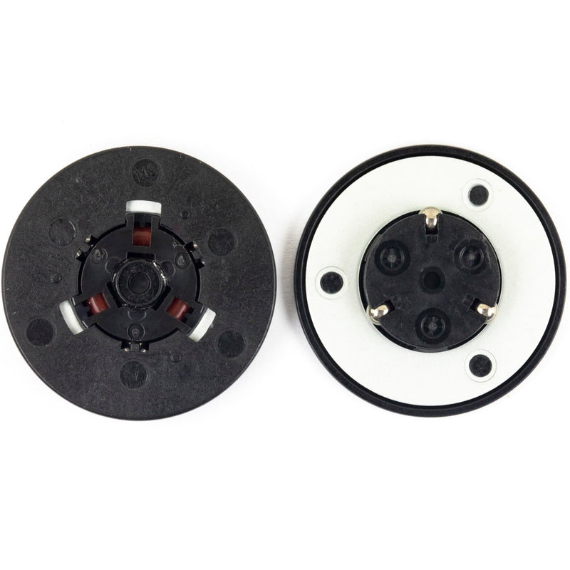 6pcs Spindle Hub CD Holder Replacement Parts for PS1 PSX Laser Head Lens Ceramic Motor Cap Turntable Gaming 440 Replacement Part