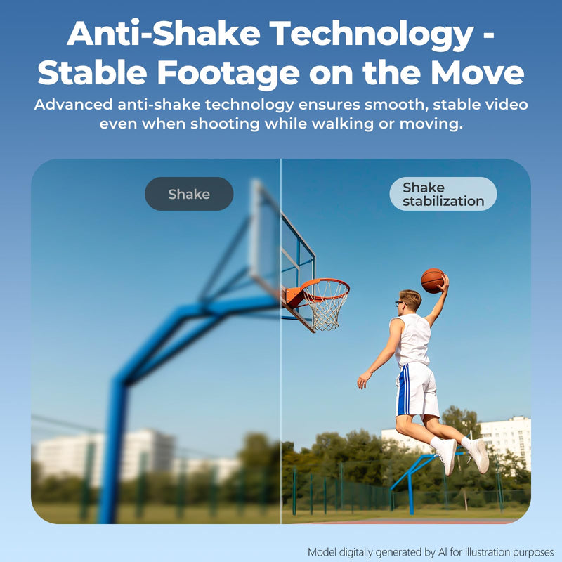 M88-S Smart AI Glasses, Real-Time Translation, 8MP HD Camera, Open-Ear Audio, AI Voice Assistant, Object Recognition, Bluetooth 5.4 — Clear Lenses, Wearable Technology