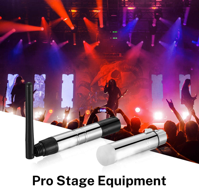 Lixada DMX512 DMX Dfi DJ 2.4G Wireless Receiver with Adapter Antenna Lighting Controller 23DBM High Power 1000M Ultra Long Distance for LED Stage PAR Effect Lamp dmx 512 receiver
