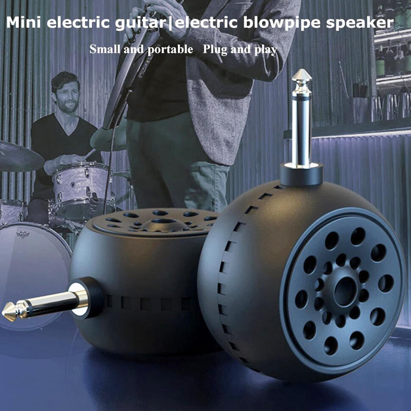 Electric Guitar Amp, Bluetooth 5W Mini Electric Guitar Amplifier, Clean &Overdrive Effects with 6.35mm Input Small Music Box for Electric Guitar Supports Volume Adjustment