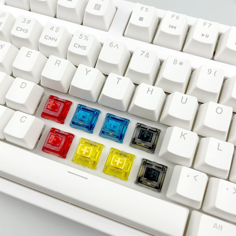 Gateron Ink v2 Switches 5pin RGB Linear Switch for DIY Mechanical Keyboards (35PCS, Red Ink) 35pcs