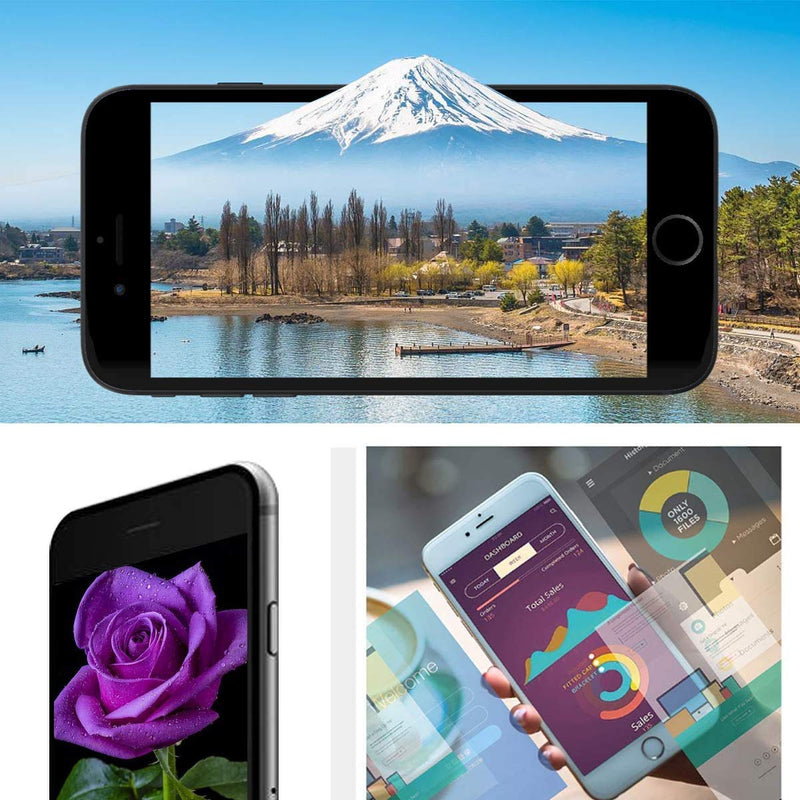 for iPhone 8/SE 2020 [ 2nd Generation ] Screen Replacement Black 4.7 inch, Bsz4uov LCD Display Touch Screen Digitizer, Waterproof Frame Adhesive Sticker+Repair Tool Kit 8/SE2020-4.7inch