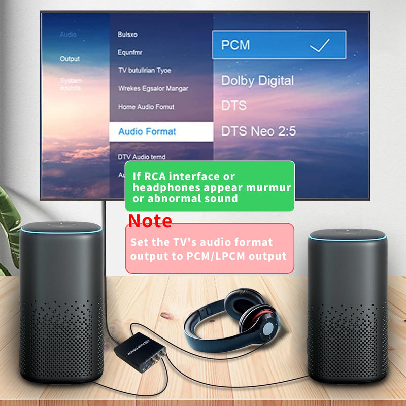 [AUSTRALIA] - AMANKA HDMI ARC Adapter 192KHz HDMI ARC Audio Extractor with Digital Optical TOSLINK SPDIF Coaxial, HDMI ARC to RCA Audio Converter Analog 3.5mm L/R Stereo, Audio Splitter for HDTV Soundbar Amplifier 