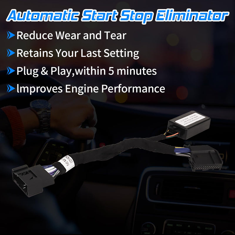 Auto Start Stop Eliminator Fit for Ford Bronco 2021 2022 2023 2024 2025 Plug & Play, Easy Install Autostop Eliminator Engine Upgrade Bronco Accessories