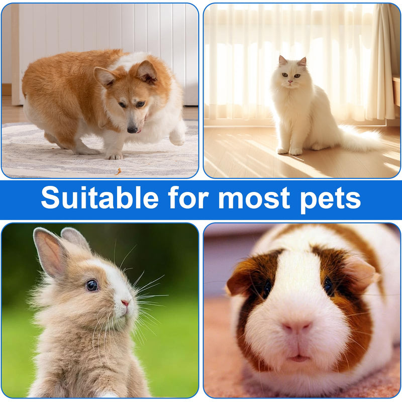 SZSMW 50 Chair Sample Tubes – Sample Tube – Dog Faecal Sample Tube – Suitable for Collecting Various Solids, Liquids or Powders, for Testing Pet Samples, with Stickers