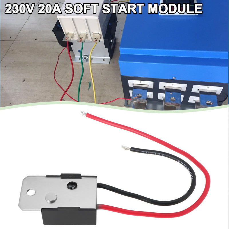 EMSea 1PC 230V 20A Soft Start Module Power Tools Soft Start Switch Accessories Suitable for Various Motors Lighting Devices Power Supply Devices