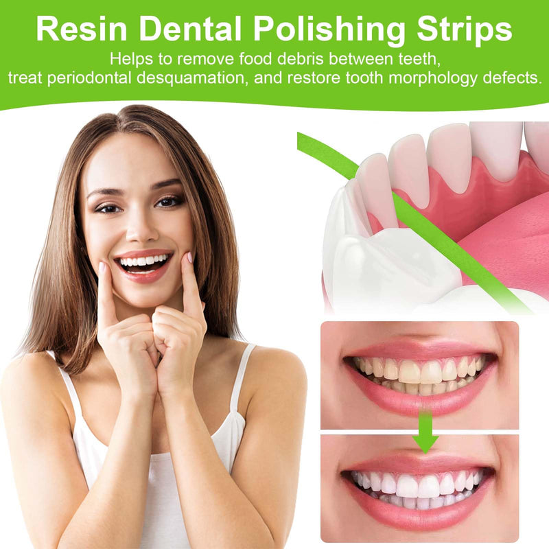 3 Rolls of Tooth Sandpaper, 20 μm, 30 μm, 50 μm, 6 m/Rolls Dental Polishing Strips, Dental Sanding Strips, Dental Sandpaper for Interdental Resin Tooth Polishing Interdental Sanding Tool