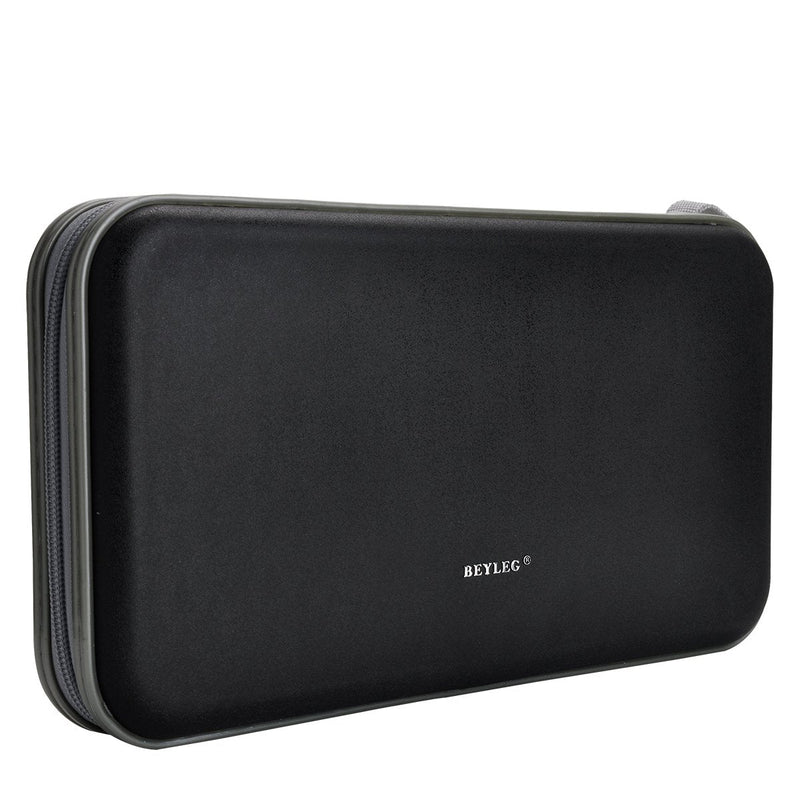 70 Capacity Heavy Duty CD DVD Blu-ray Media case Storage Holder Organizer Wallet (Black) Black