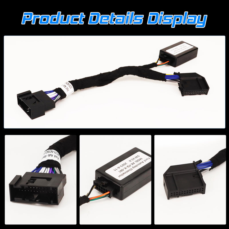 Auto Start Stop Eliminator Fit for F150/Expedition/Ranger/Bronco/Bronco Sport and 2021-2025 Maverick Autostop Eliminator Engine Upgrade Plug&Play,Easy Install Car Accessories