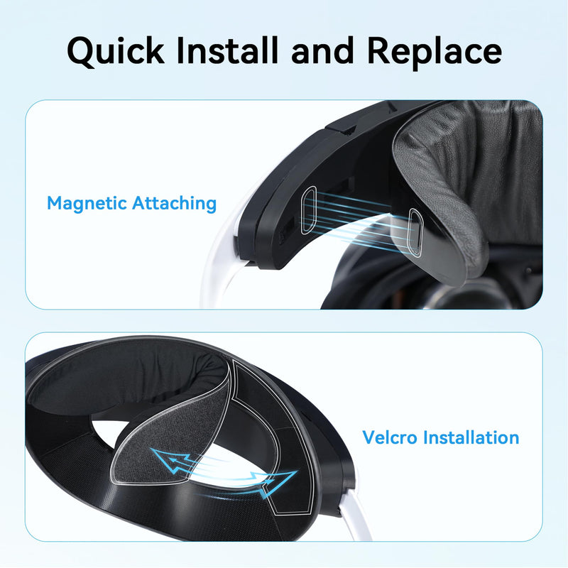 AMVR CM1 Comfortable Mod Kit for PS VR 2 Accessories, Stay in The Sweet Spot, Weight Balancer, Upgraded Soft&Breathable Forehead Pad and Rear Pad