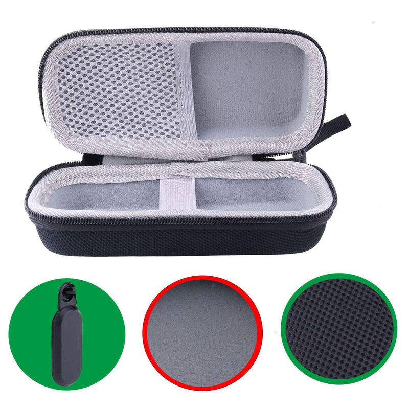WERJIA Hard EVA Travel Case Fits Zoom H1n/ZH1 H1 Handy Recorder (Black) black