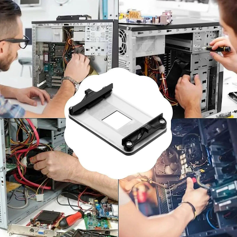 Ryaupy AM4 Backplate CPU Cooler - Heatsink Holder with Screws - Computer Heatsink Back Plate Compatible with AMD B350 X370 A320 X470