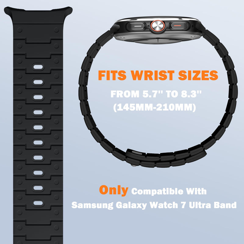 Bandletic Magnetic Sport Bands Compatible with Galaxy Watch Ultra 47mm