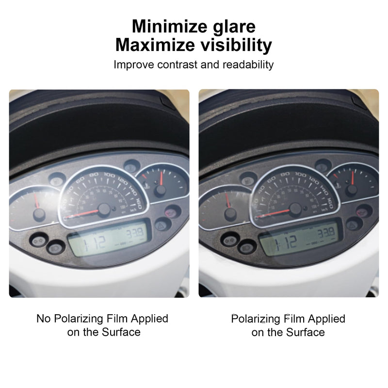 Selens Polarizing Film 2 PCS 7.8x11.8 inches Adhesive Polarized Sheets Linear Polarizing Photography Filter for LCD Screen Repairing & Physics Education