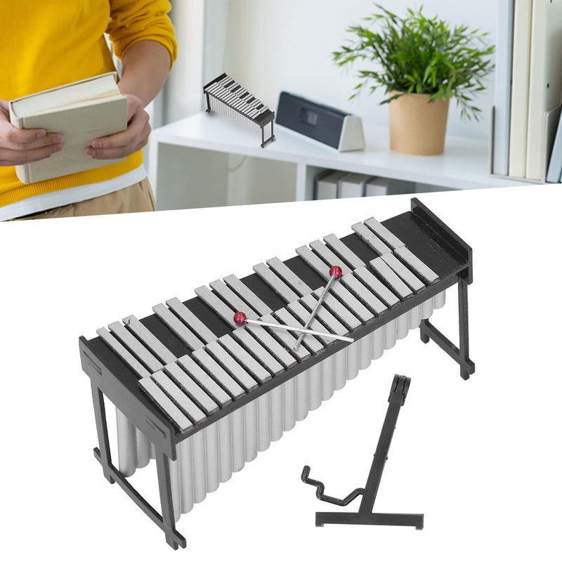 Socobeta Mini Marimba, Tiny Marimba Cute Style Exquisite Handcraft for Kids for Music Lovers for Table Decoration