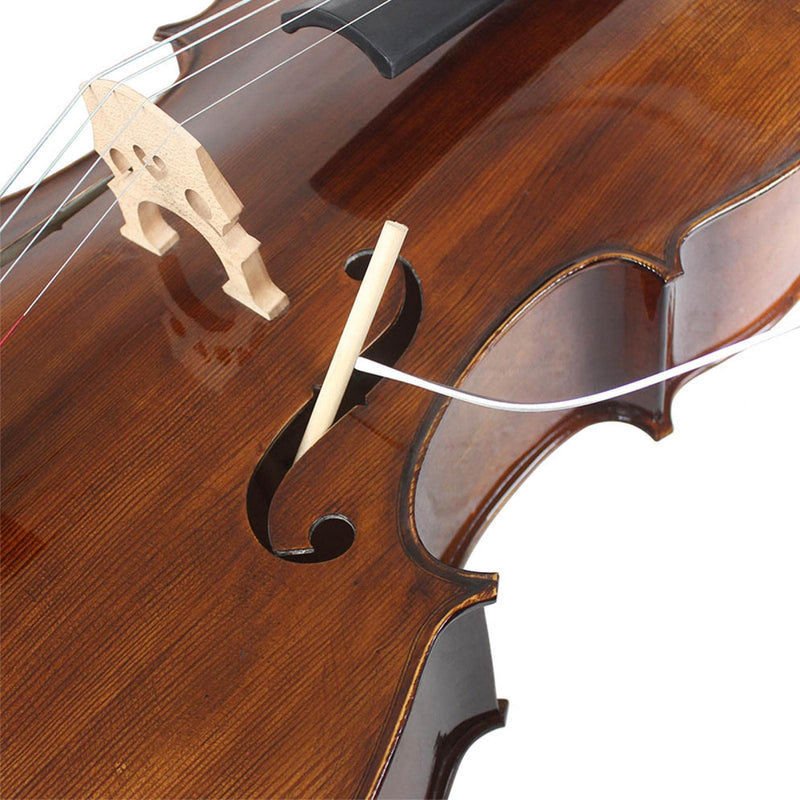 Cello Sound Post, 5PCS Cello String Instruments Accessory, 18cm Spruce Wood Cello Wood Sound Post 3/4 4/4 Cello Sound Post for Any Cello Technician