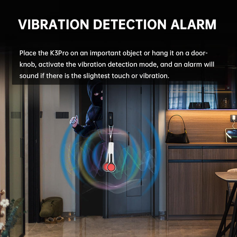 Hidden Camera Detectors Detector - Anti Spy Cameras Bug RF GPS Tracker Detector Magnet Detection Vibration Detection Sound Vibration Light 3 Kinds of Prompts for Car Indoor Outdoor Hotel K3 Pro+