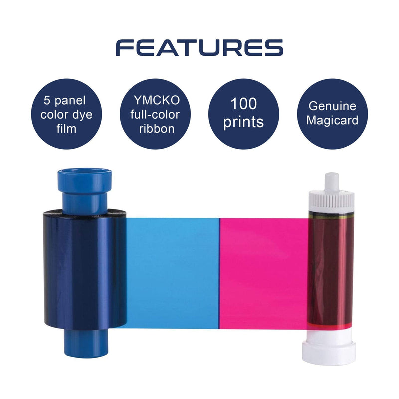 Magicard MA100YMCKO Pronto Color Ribbon - 100 Prints