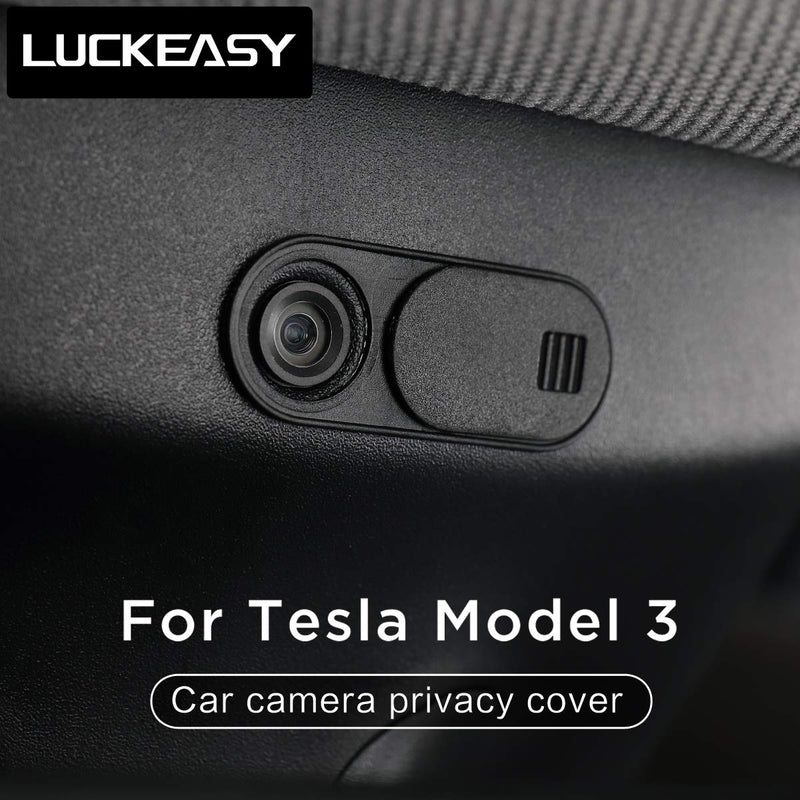 LUCKEASY Webcam Cover for Tesla Model 3 Car Camera Privacy Cover Tesla Model Y 2017-2023