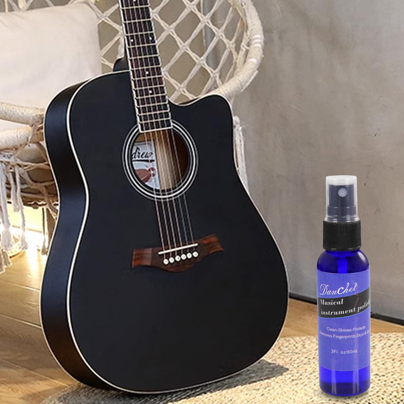 Guitar Cleaner-Polish 60ml-Body and Fretboard Maintenance Cleaner, Polish-Musical Instruments polish-Instrument Accessories guitar polish