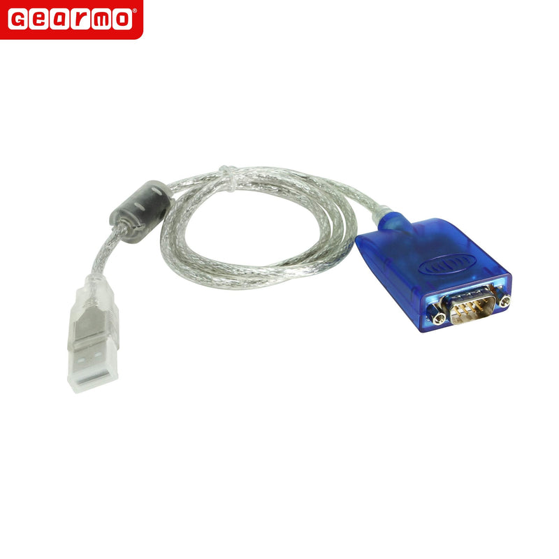 Gearmo 36in FTDI USB to Serial Cable for MAC PC Linux, Win 11 w/ Tx/Rx LEDs