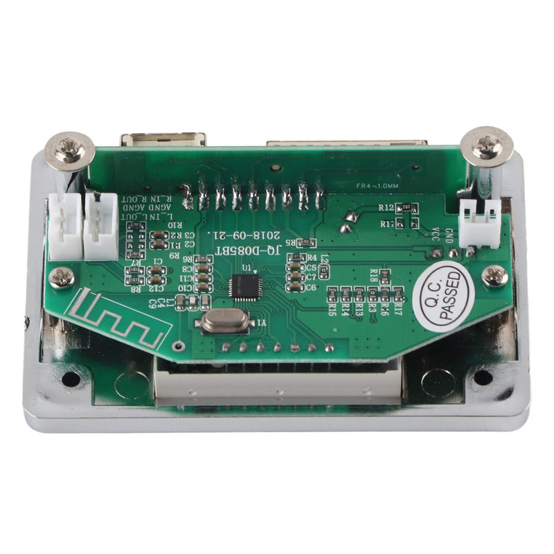 [AUSTRALIA] - Oumefar DC 12V Bluetooth Audio Decoder Board Module USB SD TF FM Radio Lossless WMA/WAV for Reading Songs etc(12V Black) 