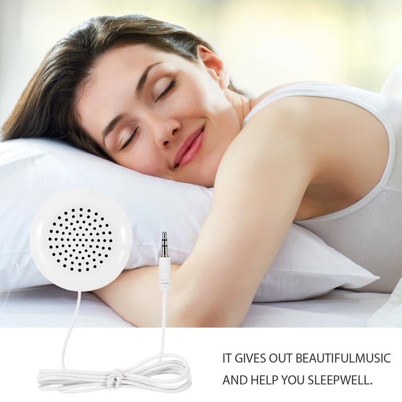 [AUSTRALIA] - 5pcs Pillow Speaker, Under Pillow Speaker for Sleep, 3.5mm Mini Stereo Speaker for MP3 Phone Portable CD 