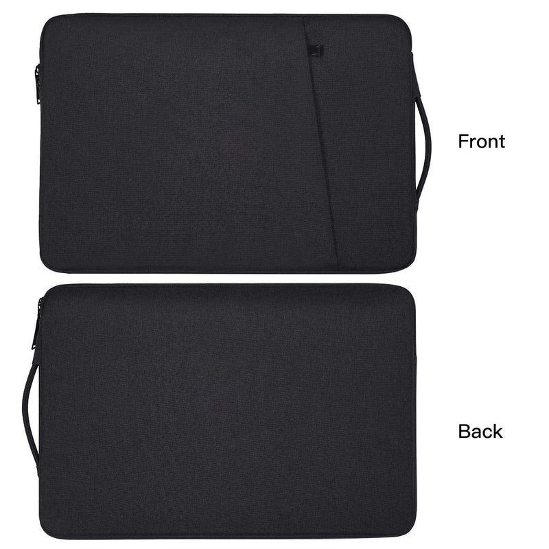 17.3 Inch Laptop Carry Bag with Handle for HP Envy 17 17t/Pavilion 17/Omen 17, Acer Predator 17, Dell Inspiron 17/Dell G3 G7 17.3, Lenovo Ideapad 330 L340, MSI GS75, 17 inch Waterproof Laptop Case 17-17.3 Inch Black