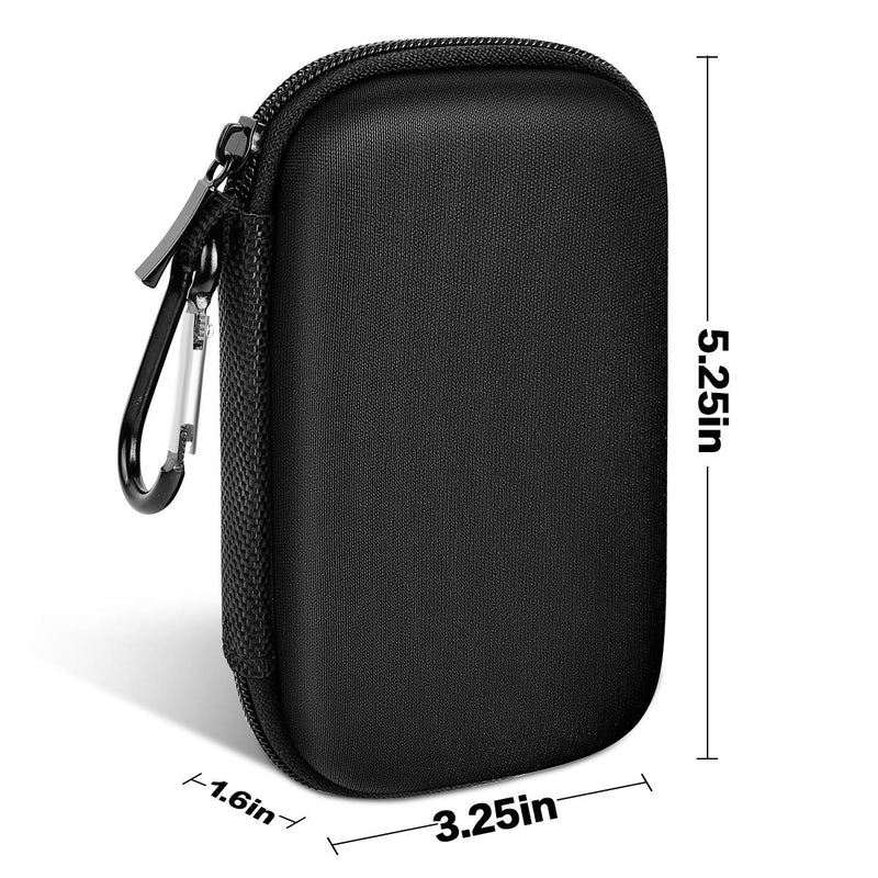 Hard Case Compatible with SanDisk Extreme PRO/ for SanDisk 500GB 1TB 2TB 4TB Portable External SSD. Carrying Travel Holder for Crucial X8 External Solid State Drive (Box Only) grey inner