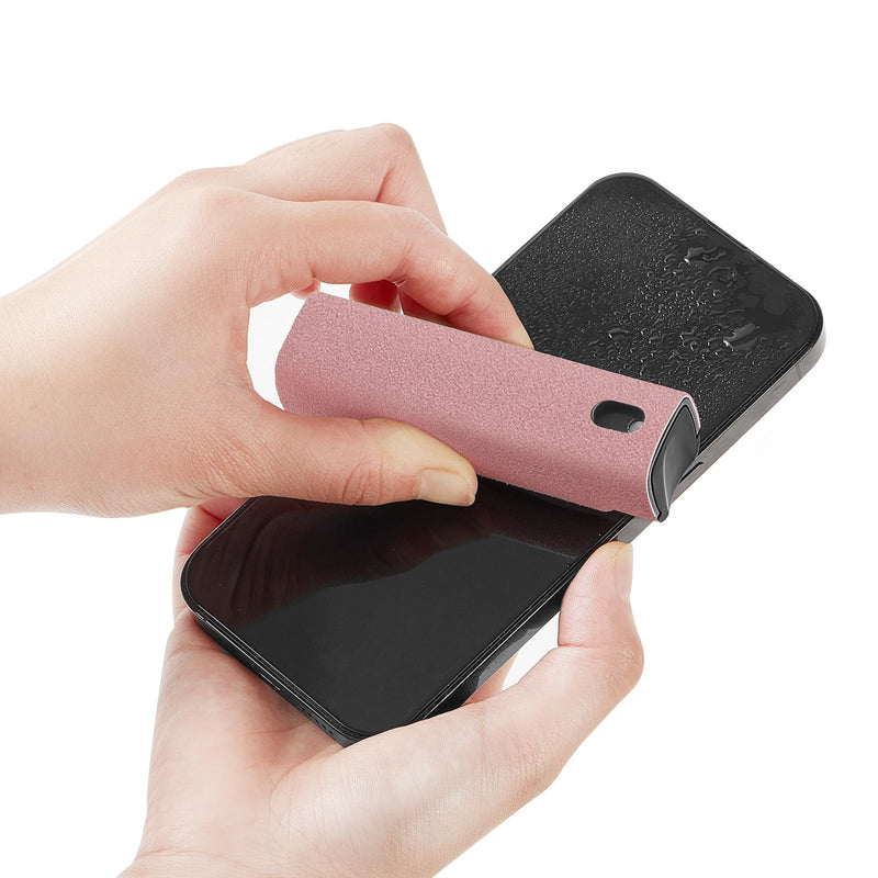 YTT Touchscreen Mist Cleaner, Screen Cleaner Spray, Fingerprint Cleansing, Screen Cleaner for You iPad, Laptop, MacBook Pro, Cell Phone, iPhone Smartphones, Versatile Cleaners (Pink) Pink