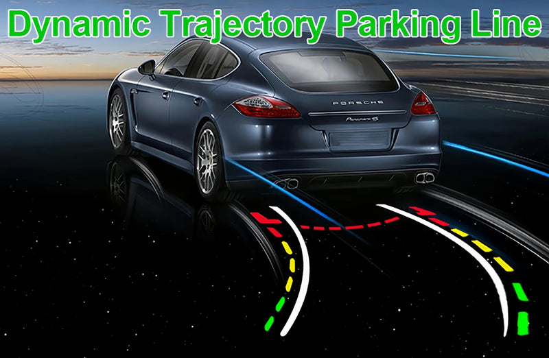 for Toyota Prius 2012 2013 2014 Car Rear View Dynamic Trajectory Camera Back Up Reverse Parking Camera/Plug Directly, CY-G-0168