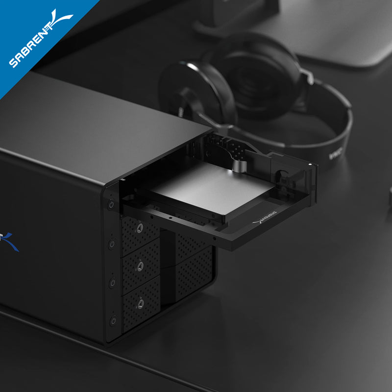 SABRENT 2.5” SSD & SATA Hard Drive to Desktop 3.5” SATA Bay Converter Mounting Kit (BK-PCBS) Server: x2 2.5" HDD/SSD to 3.5