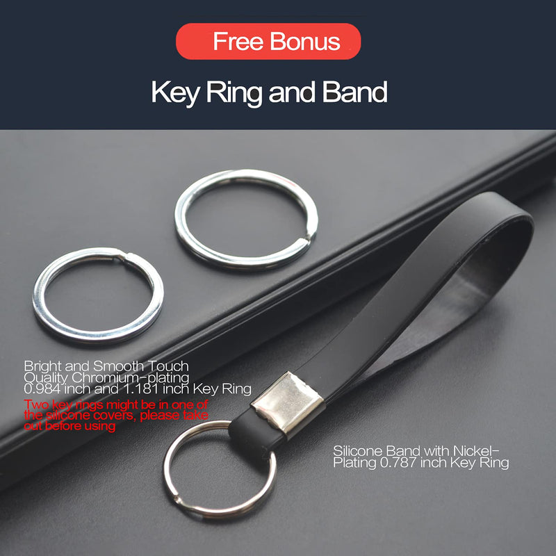 [AUSTRALIA] - 2pcs Compatible with Mercedes Benz Key Fob Cover Case Key Chain fit for A B C E G S CLA CLS GLA GLB GLC GLE GLS Glass Accessories Protector Keyless Remote Holder Carbon Fiber Black 