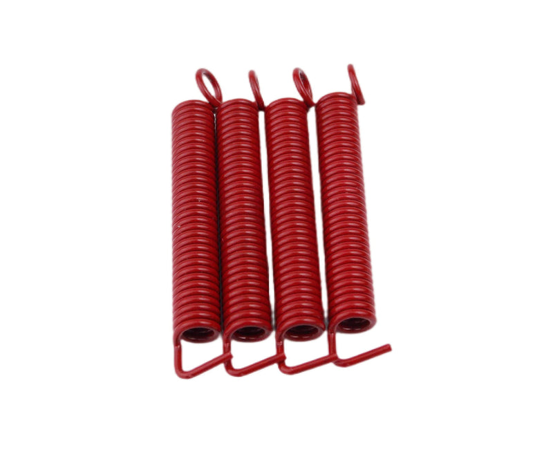 [AUSTRALIA] - Guyker Noiseless Tremolo Springs (Set of 4) for FR Fender Strat ST Stratocaster Electric Guitar Bridge Instruments Accessories Replacement Part, Red Red, Length 62.5mm 