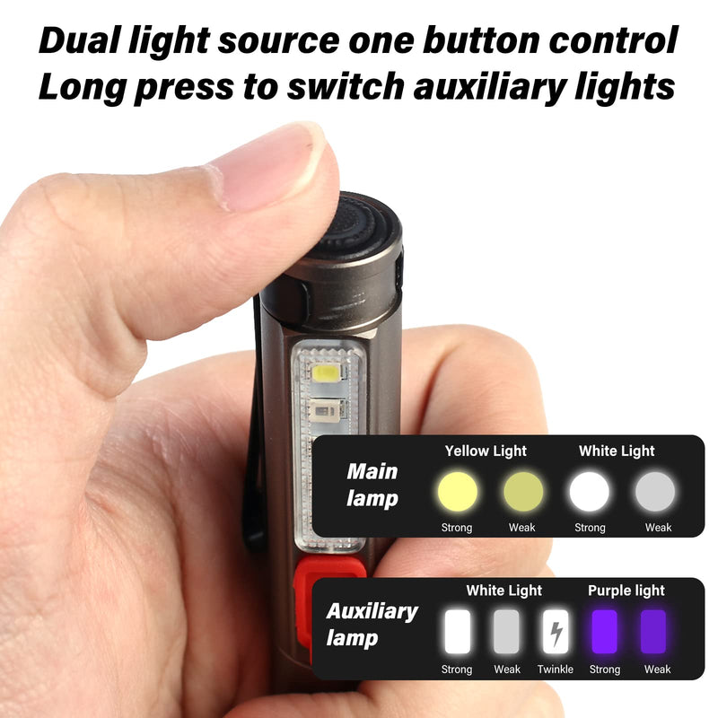 1 x Pupil Light, Diagnostic Light, Pupil Light, Emergency Service, Medical Pupil Light, with Pupil Meter and Ruler, Rechargeable USB LED Pen Lamp for Nurse (1) 1