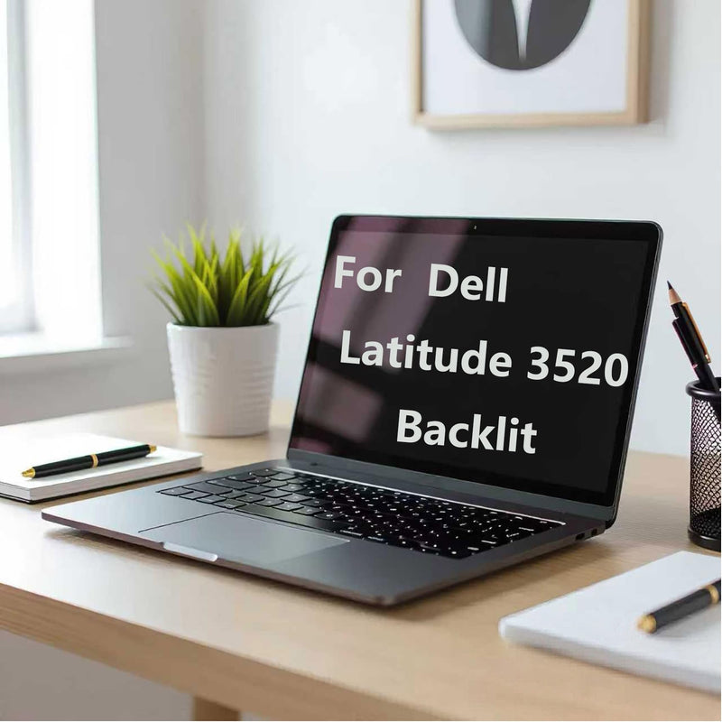 Replacement Palmrest with Backlit Keyboard for Dell Latitude 3520 | Includes Palmrest and Backlit US Layout Keyboard,Upper Case Top Cover Replacement,P/N DJP76/0DJP76