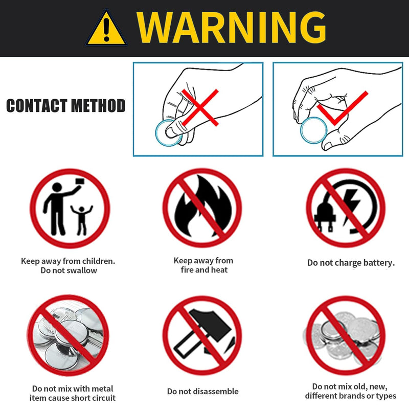 (2 Pack CR2032 Key fob Battery Replacement for Jeep Dodge Chrysler Key fob Prox fits 2008-2022 Case Shell 300 Challenger Dart Durango Grand Caravan Journey RAM Cherokee Routan Town