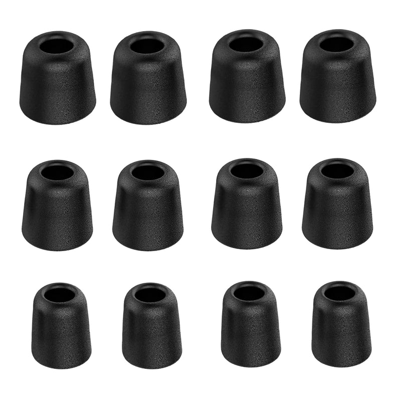 [6 Pairs] Earphone Tips New Bee 12pcs Premium Replacement Earbud Tips & New bee Bluetooth Earpiece V5.0